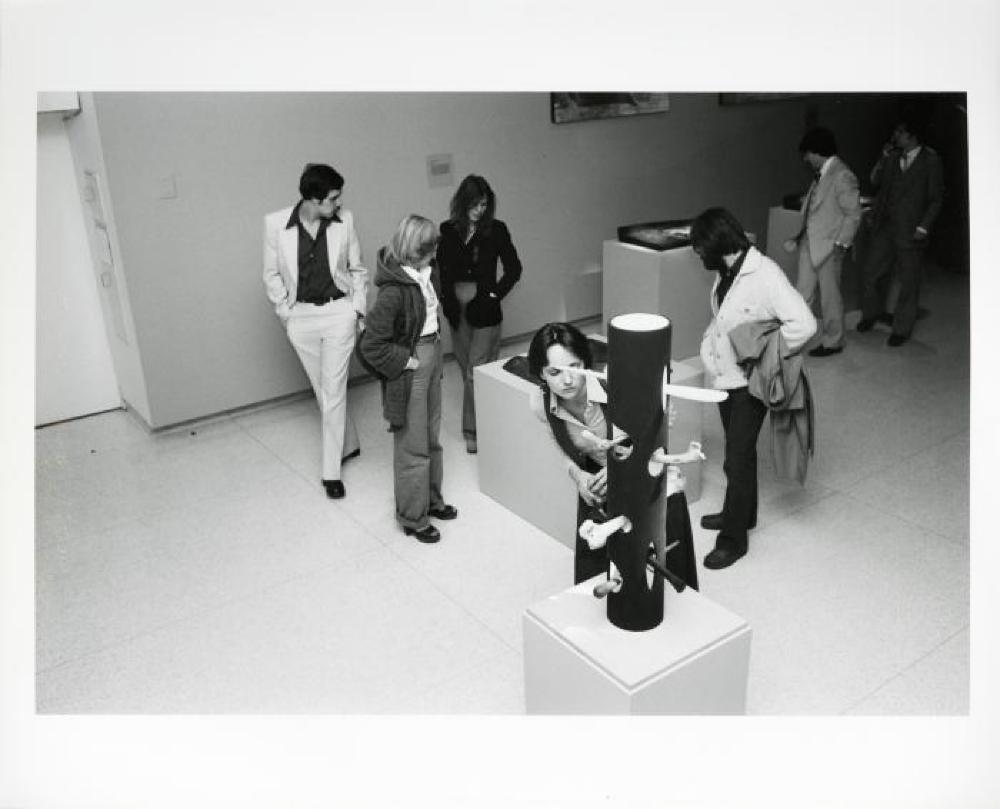 Installation view of "Noguchi's Imaginary Landscapes," Walker Art Center, April 23, 1978 - June 18, 1978.