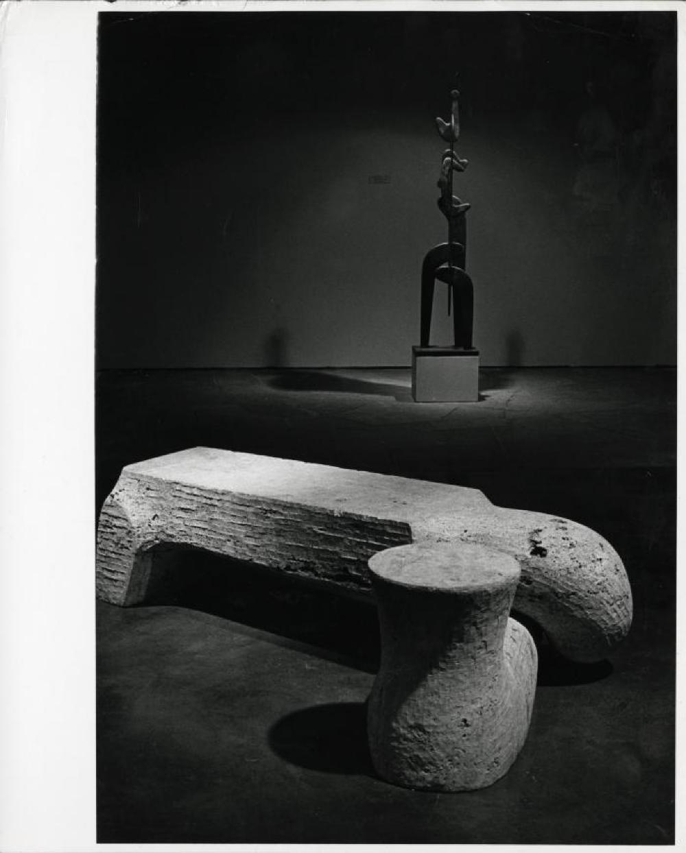 Installation view of "Noguchi's Imaginary Landscapes," organized by the Walker Art Center, Minneapolis