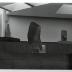 Installation view of Isamu Noguchi: Steel Sculptures, Sogetsu Plaza (April, 1984)