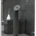 Installation view of Isamu Noguchi: Steel Sculptures, Sogetsu Plaza (April, 1984)