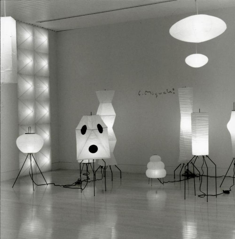 Installation view of "9 Gemini Bronzes," Butler Institute of American Art, June 14, 1996 - August 25, 1996.