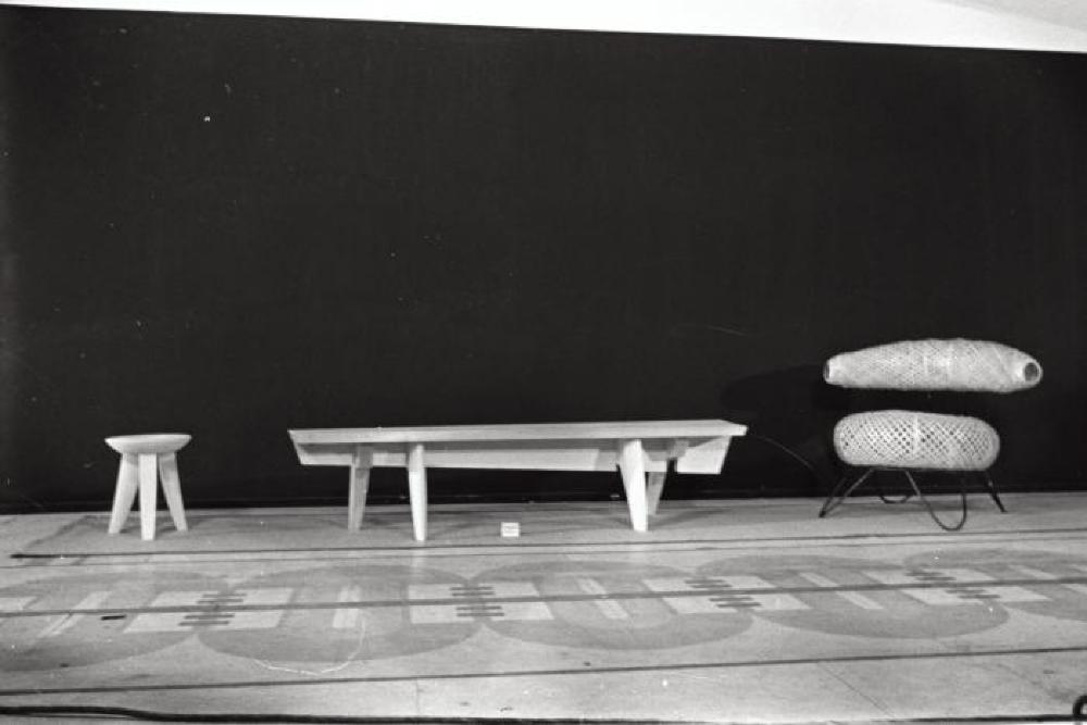 Installation view of "Isamu Noguchi," Mitsukoshi Department Store exhibition (Nihombashi Head Store)